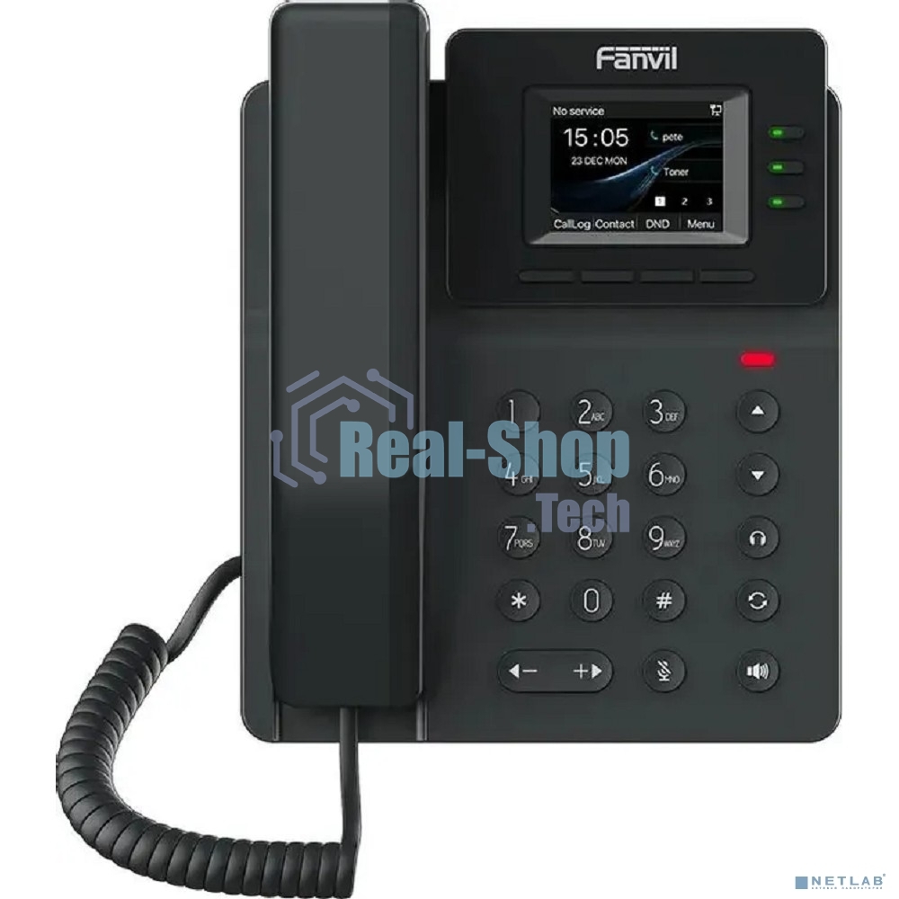 Телефон IP Fanvil V60P черный
