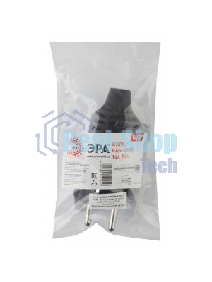 Колодка каучуковая ЭРА с/з 3гн 16A IP44 черная