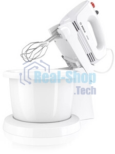 Миксер ручной Bosch MFQ2600W 375Вт, белый