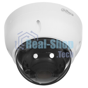 Купольная IP-видеокамера Dahua DH-IPC-HDPW1431R1P-ZS-S4 4Мп, 1/3” CMOS, моторизованный объектив 2.8~12мм, ИК-подсветка до 40м, IP67, корпус: пластик