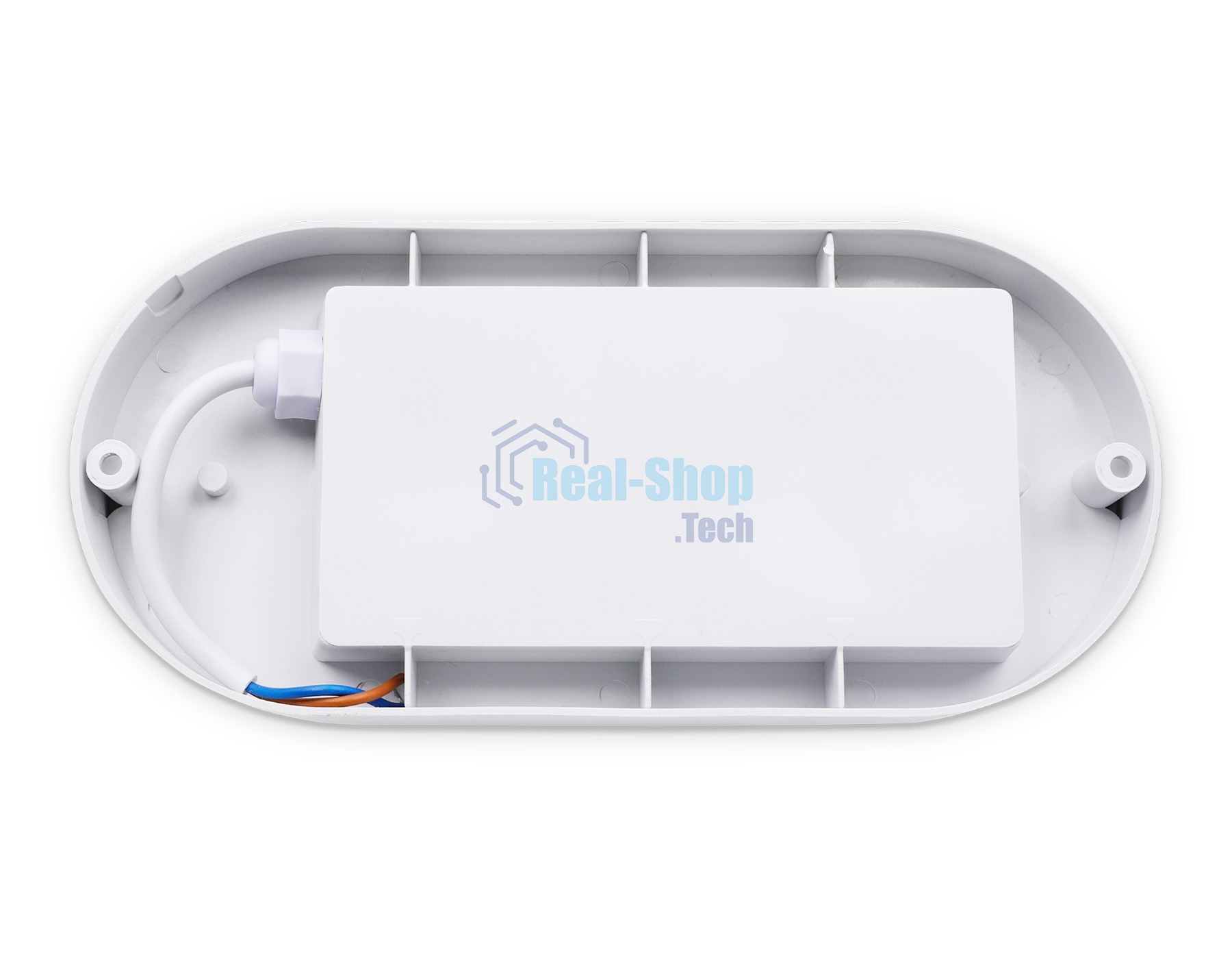 Светильник светодиодный влагозащищенный Ambrella light ST8655 WH белый IP65 LED 6500K 15W 165*70*60