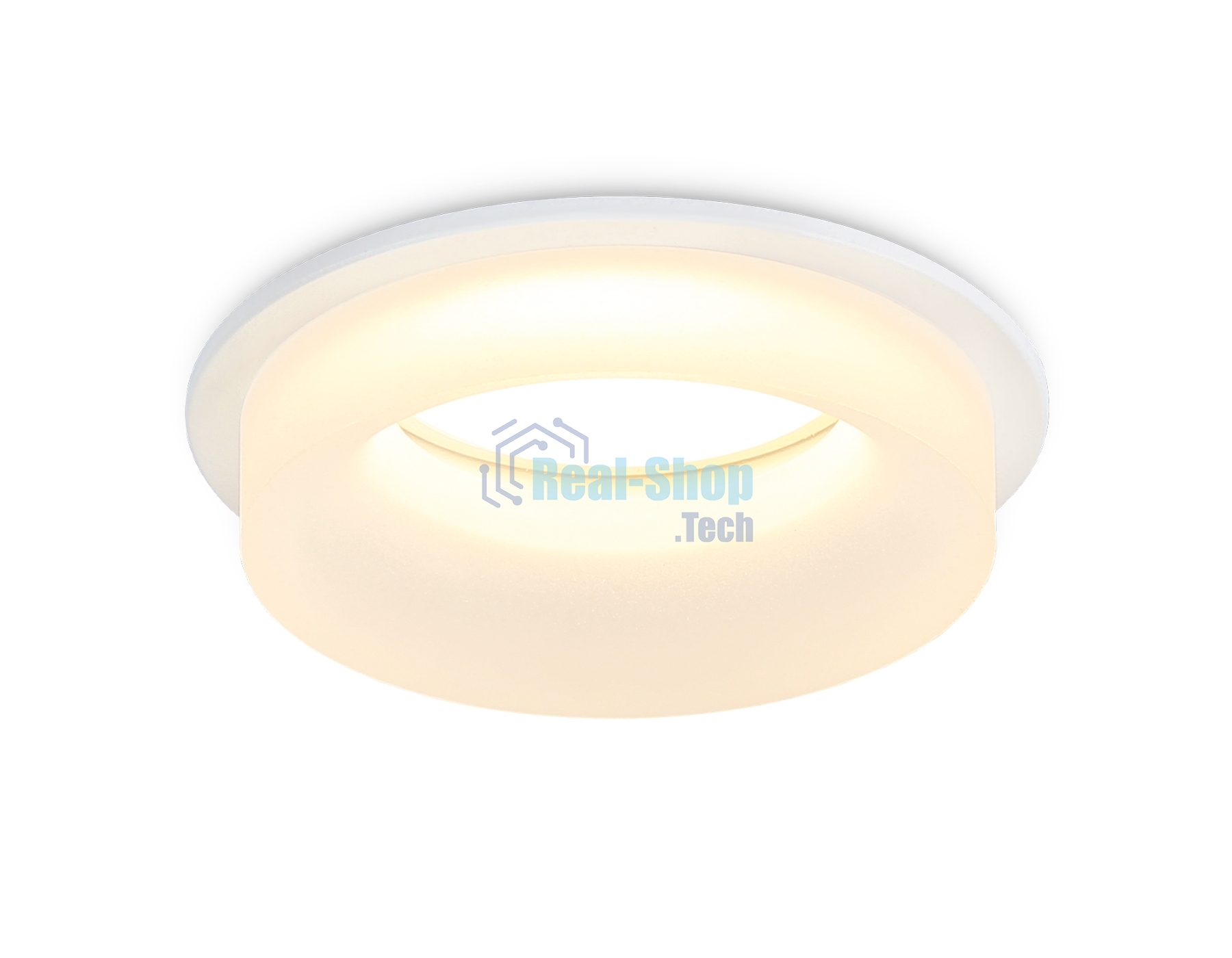 Светильник Ambrella light TN1302 WH/FR белый/белый матовый MR16 GU5.3 D80*42