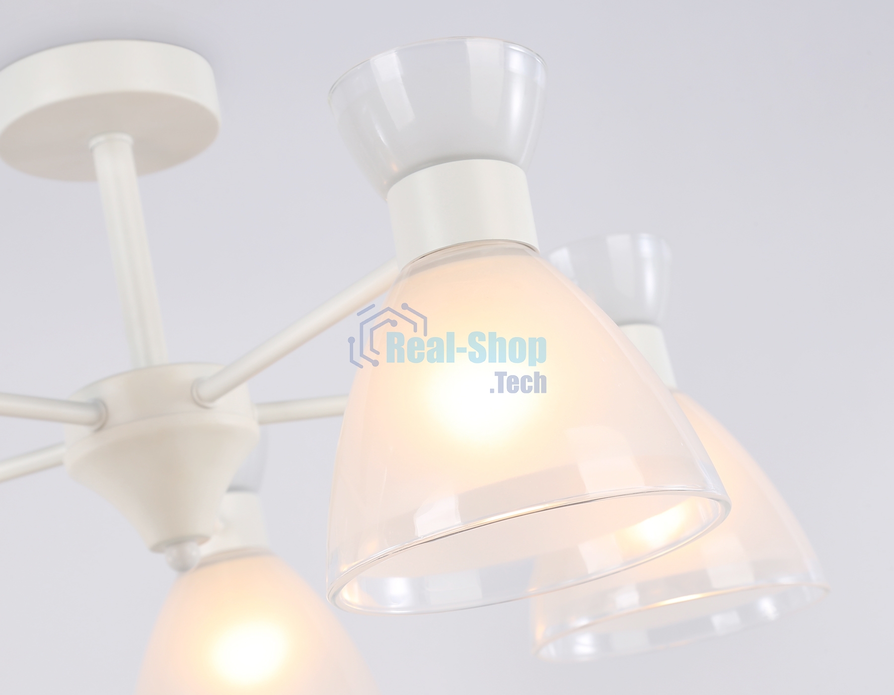 Светильник Ambrella light TR3179/5 WH белый E27/5 max 40W D570*280