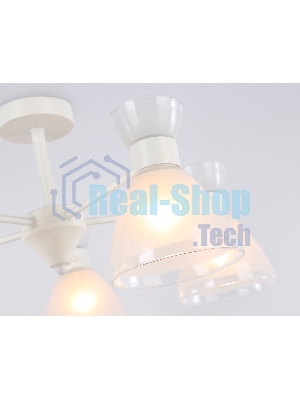 Светильник Ambrella light TR3179/5 WH белый E27/5 max 40W D570*280