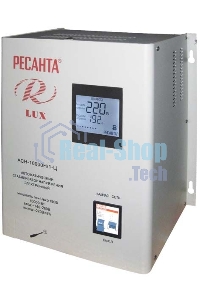 Стабилизатор напряжения Ресанта АСН-10000Н/1-Ц электронный однофазный серый