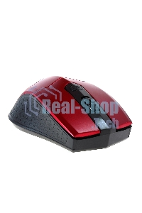 Мышь беспроводная Crown CMM-934W красный/черный, 1200 dpi, радиоканал, USB, кнопки - 4
