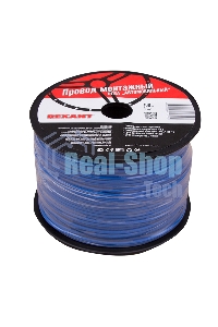 Провод ПГВА Rexant 1х1.00 мм², синий, бухта 100 м