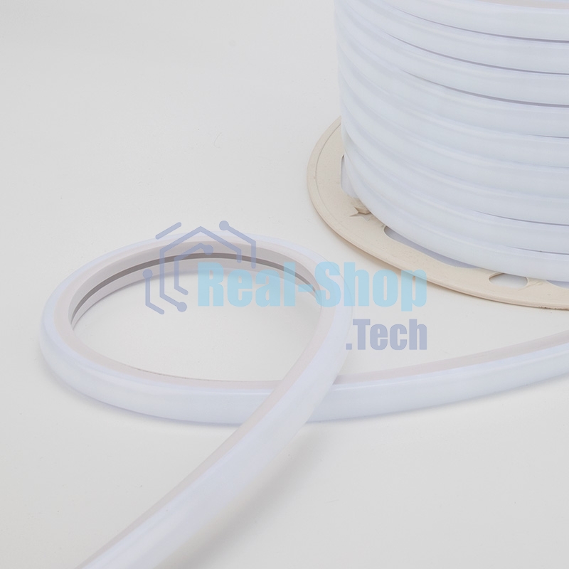 Гибкий неон Neon-night LED SMD, форма – D, 16х16 мм, белый, 120 LED/м, бухта 50 м