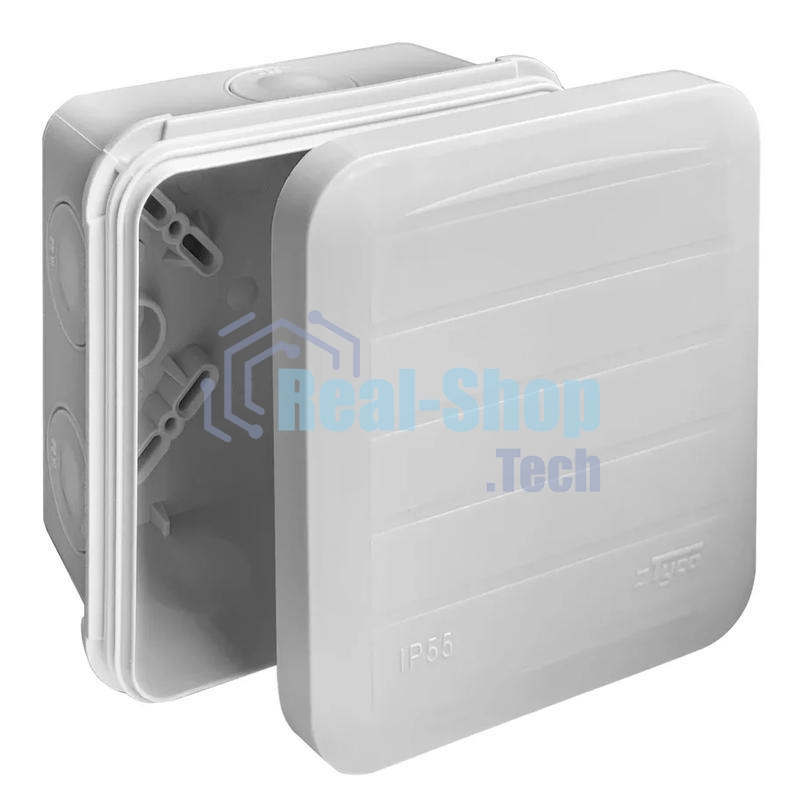 Коробка распределительная ОП 85х85х45мм двухкомпонентная Ruvinil 67240