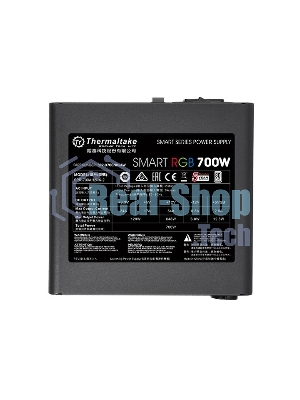Блок питания Thermaltake Smart RGb (PS-SPR-0700NHSAWE-1), 700Вт, 80 PLUS, 120мм, черный