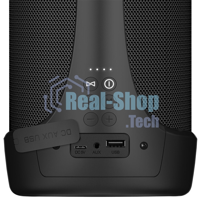 Колонка портативная Sven АС PS-370 черный 40W 2.0 BT