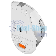 Мышь беспроводная A4Tech Fstyler FB35C белый, 2000 dpi, радиоканал, Bluetooth, USB, кнопки - 6