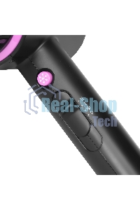 Фен для волос Galaxy Line GL 4346, черный, 1400 Вт, 2 скорости потока воздуха, функция 