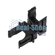 Крепеж-клипса для трубы ø 20 мм черная (10 шт./уп.) Rexant