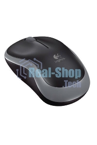 Мышь беспроводная Logitech M185 серый/черный, 1000 dpi, радиоканал, USB, кнопки - 3