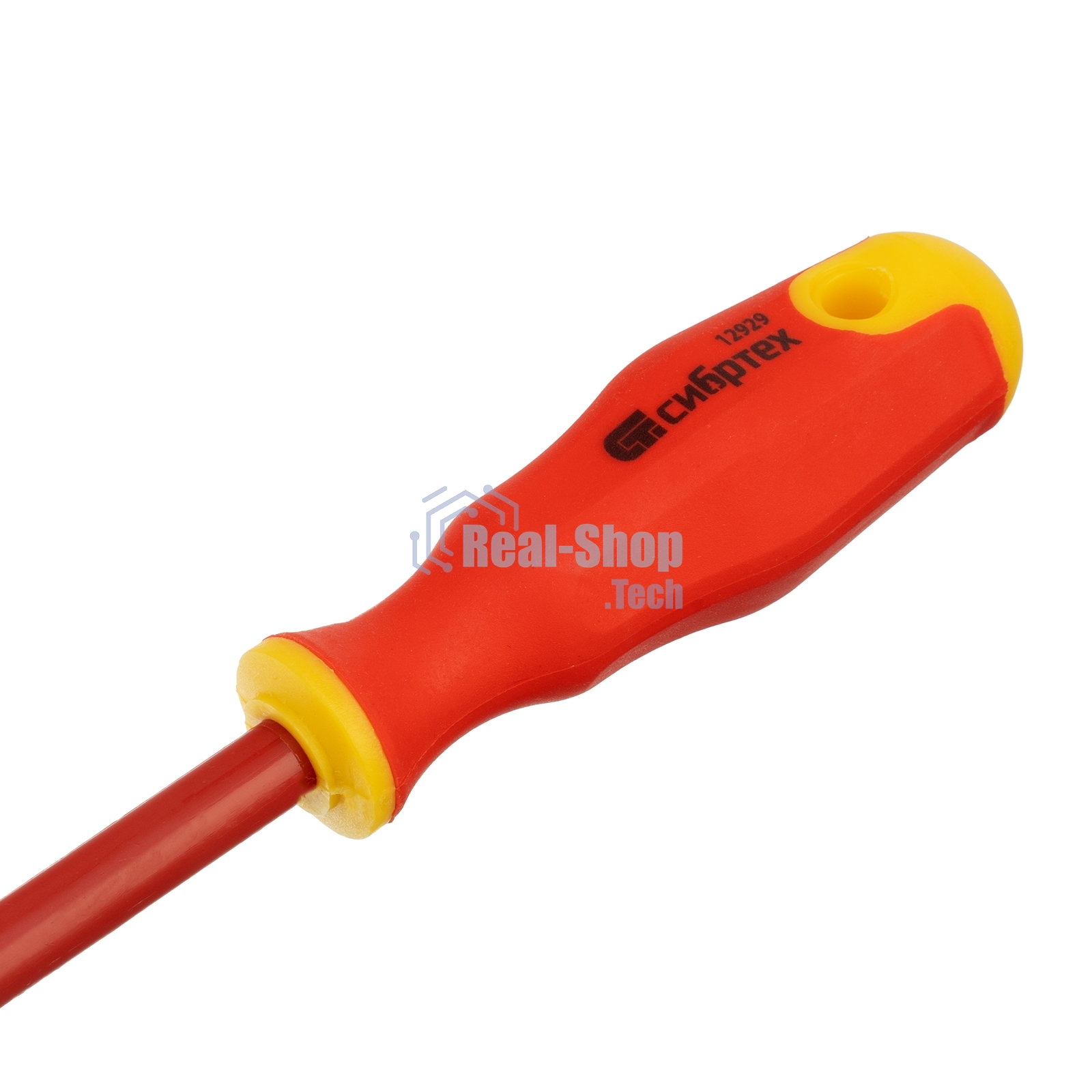 Отвертка диэлектрическая Сибртех PH2 x 100 мм, до 1000 В, двухкомпонентная рукоятка