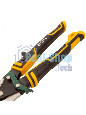 Ножницы по металлу Denzel 270 мм, прямой и правый рез,сталь-СrMo, трехкомп.рук-ки