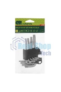 Набор ключей имбусовых Torx-Tempered Сибртех TT10-50, CrV, 9 шт.