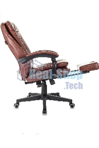 Кресло руководителя Бюрократ T-9950MSG-F/BROWN-PU