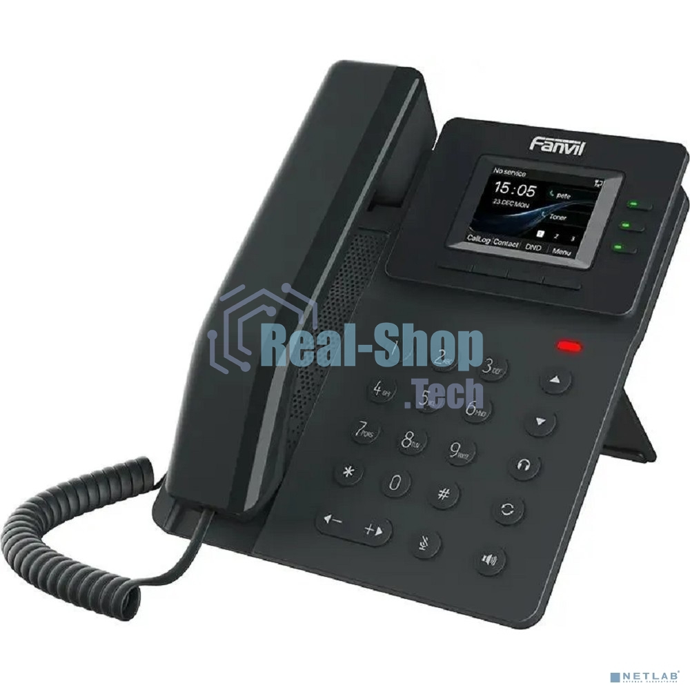 Телефон IP Fanvil V60P черный