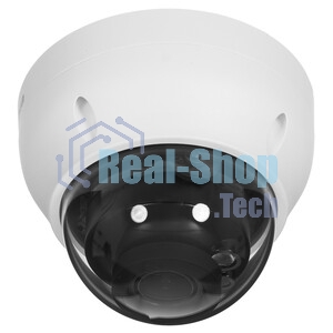 Купольная IP-видеокамера Dahua DH-IPC-HDPW1431R1P-ZS-S4 4Мп, 1/3” CMOS, моторизованный объектив 2.8~12мм, ИК-подсветка до 40м, IP67, корпус: пластик