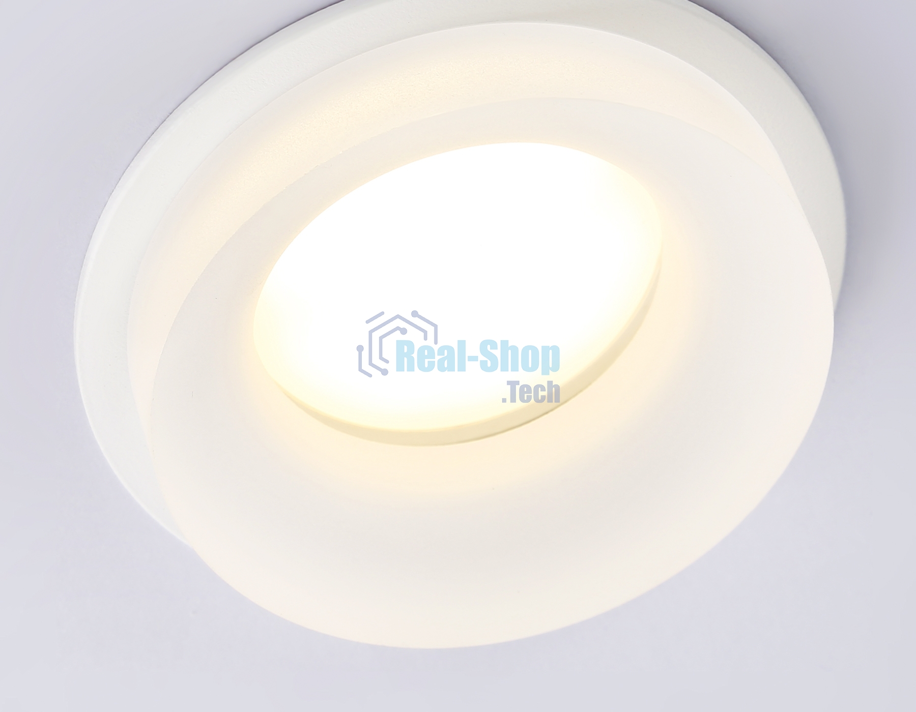Светильник Ambrella light TN1302 WH/FR белый/белый матовый MR16 GU5.3 D80*42