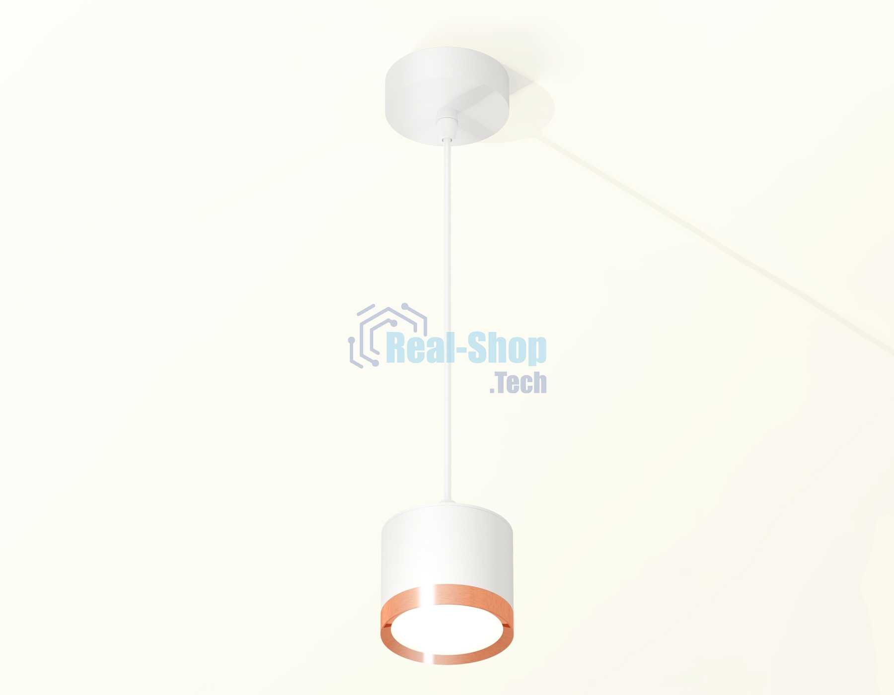 Светильник Ambrella Light XP8110012 SWH/PPG белый песок/золото розовое полированное GX53 (A2331, C8110, N8126)