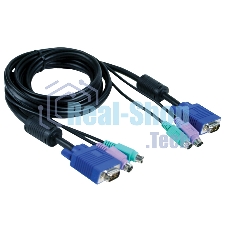 Переключатель D-Link DKVM-CB Кабель KVM длиной 1,8 м с разъемами PS2