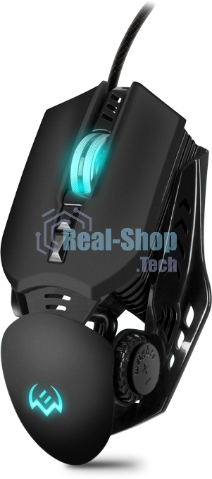 Мышь проводная SVEN RX-G815 черный, 8000 dpi, USB, кнопки - 7