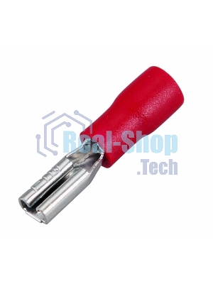 Клемма плоская Rexant изолированная гнездо 3.8 мм 0.5-1.5 мм² (РПи-м 1.5-(2.8)/РПИм 1,25-250)