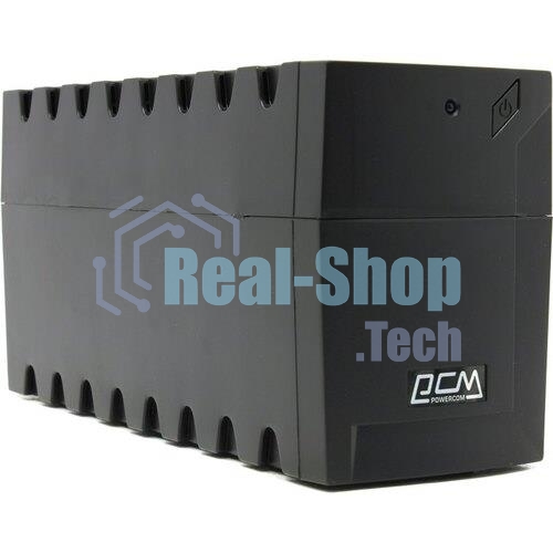 Источник бесперебойного питания Powercom Raptor RPT-1000A EURO 600Вт 1000ВА черный