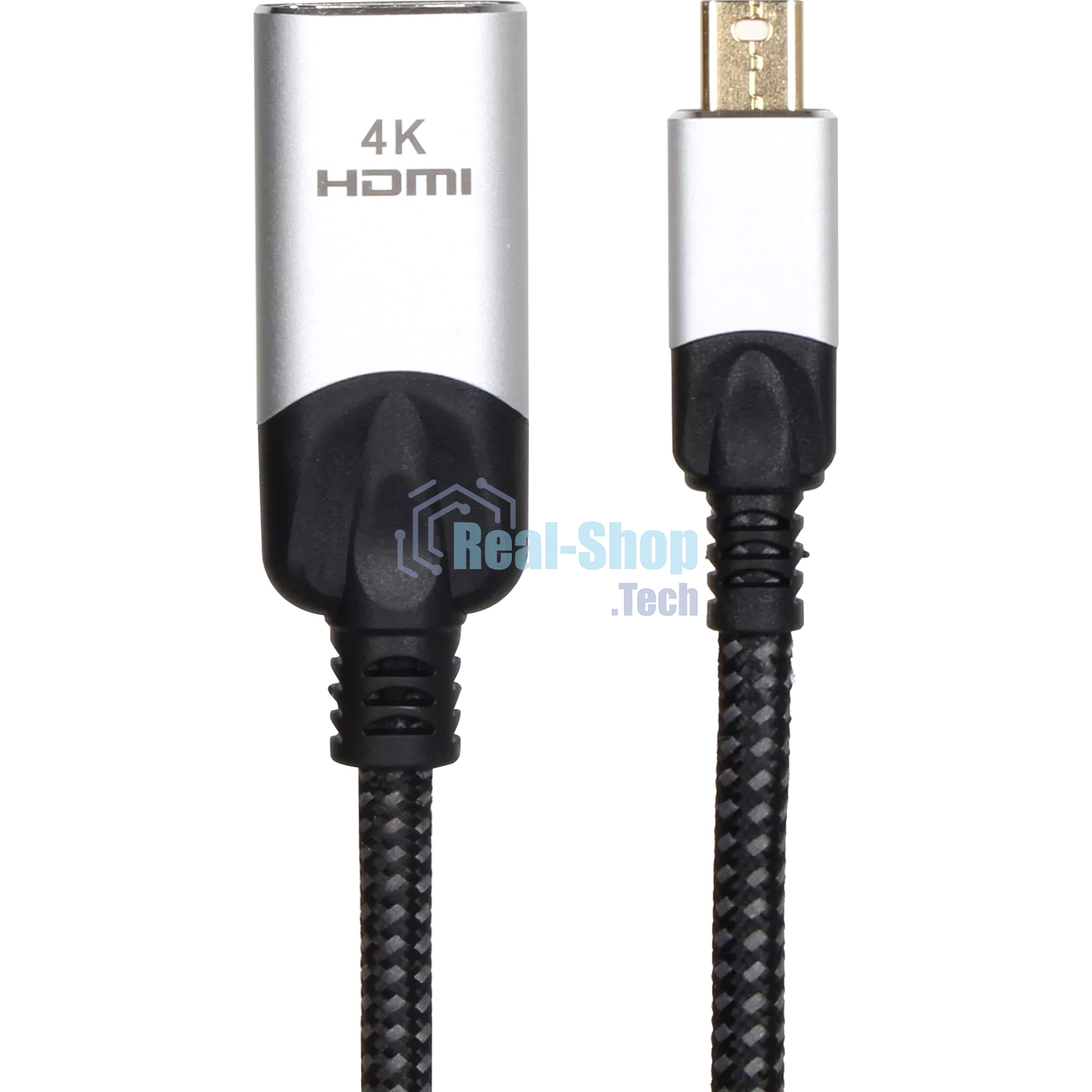 Адаптер miniDisplayPort(M) ---> HDMI(F) 0.15m 4K@60Hz VCOM