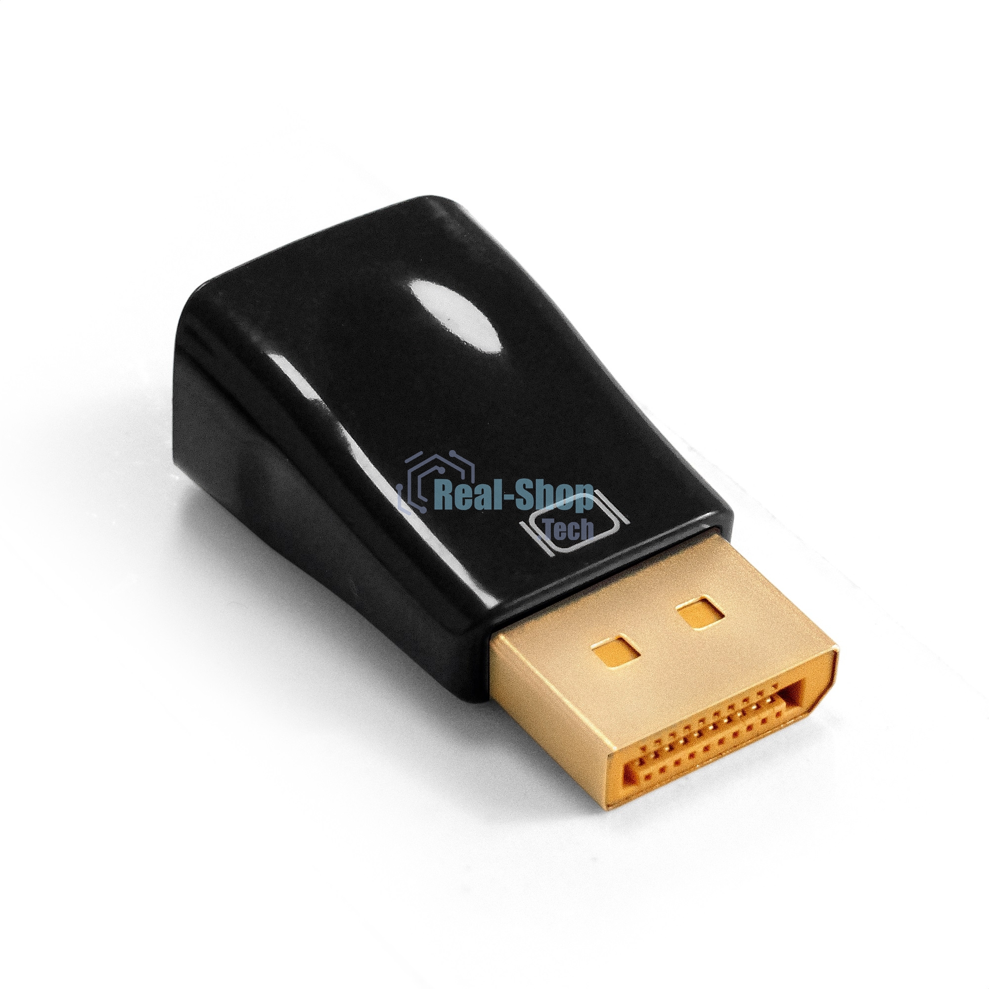 Переходник DisplayPort-VGA ExeGate EX-DPM-VGAF (20M/15F)