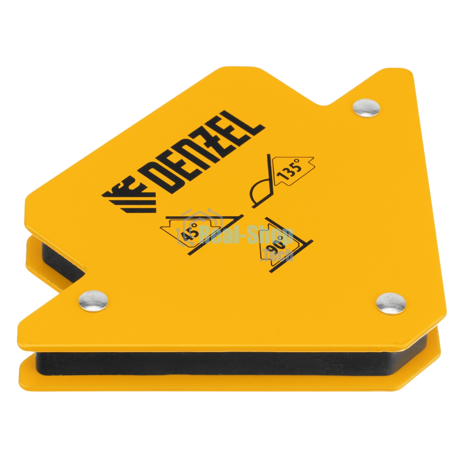 Фиксатор магнитный для сварочных работ Denzel усилие 25 LB