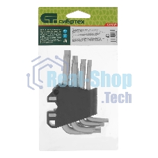 Набор ключей имбусовых Torx-Tempered Сибртех TT10-50, CrV, 9 шт.