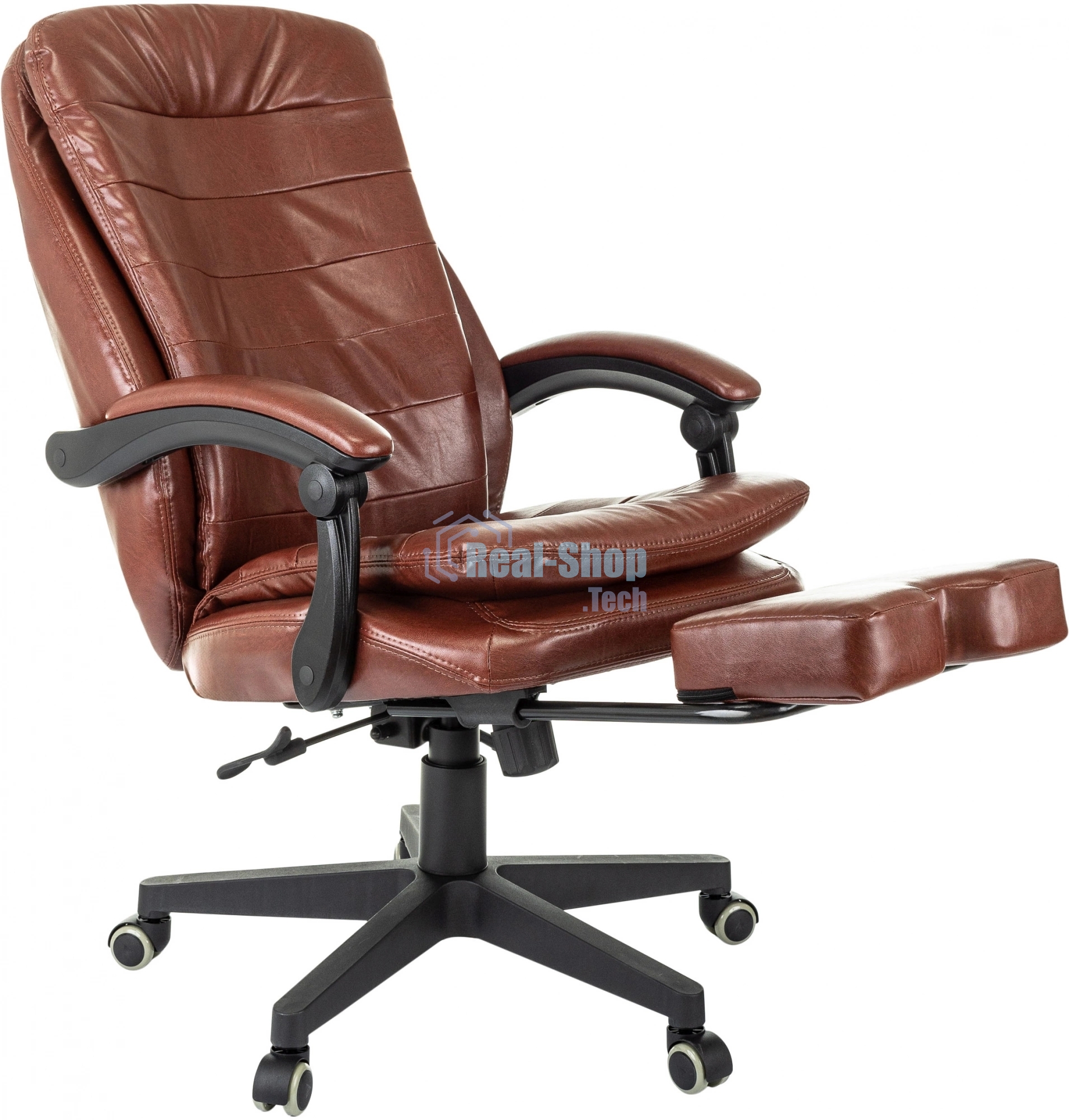 Кресло руководителя Бюрократ T-9950MSG-F/BROWN-PU