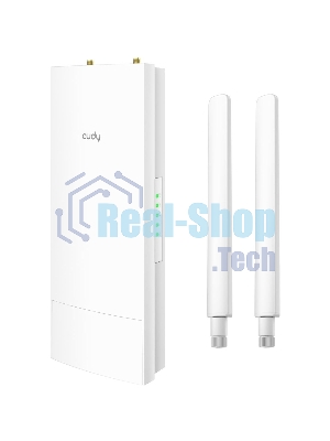 Повторитель беспроводного сигнала Cudy RE1200 OUTDOOR AC1200 Wi-Fi белый
