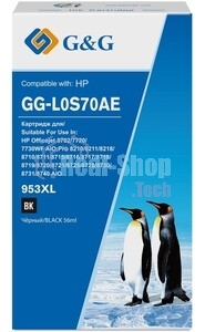 Картридж струйный G&G GG-L0S70AE черный (58мл) для HP OJ Pro 7740/8210/8218/8710/8715