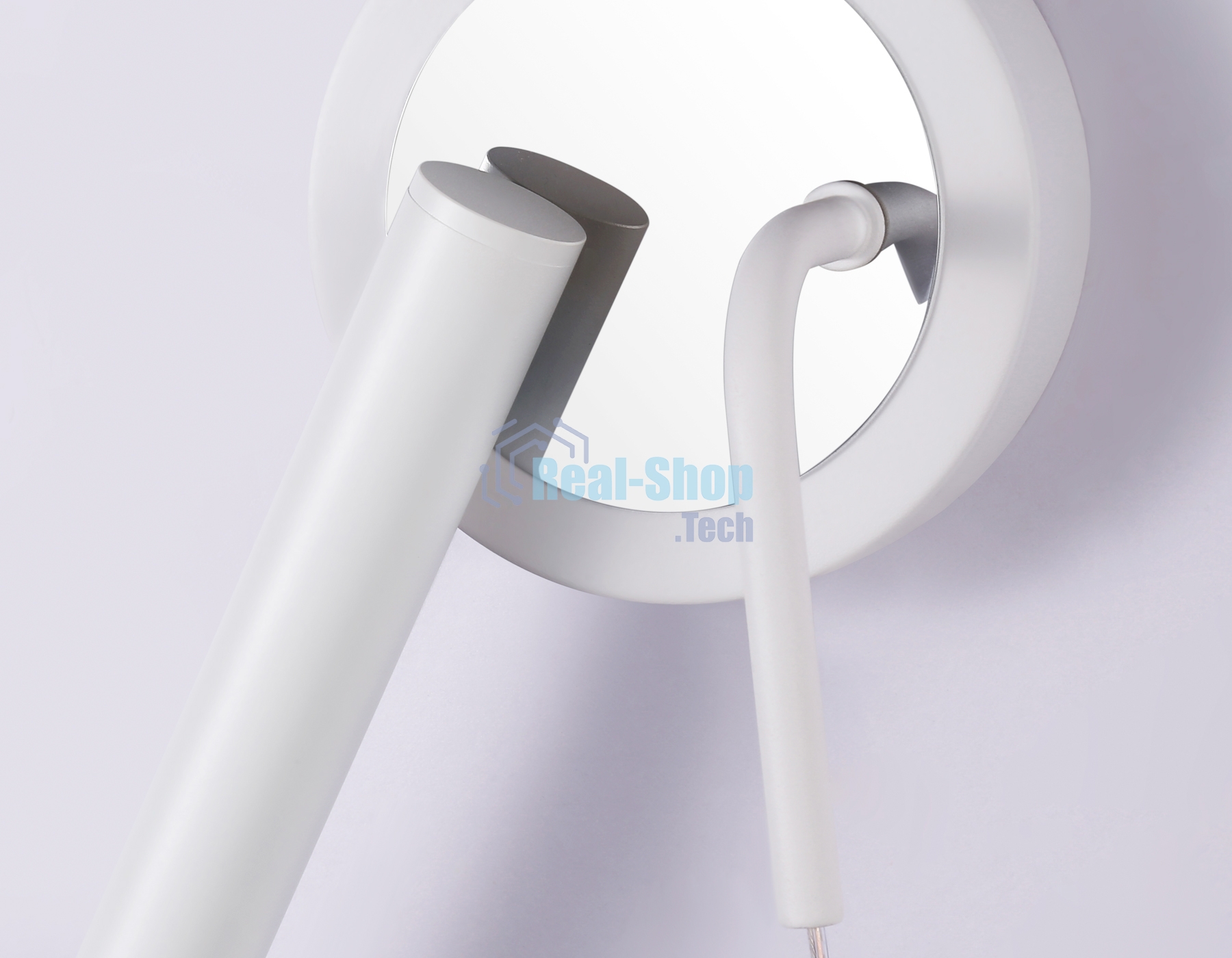 Настенный светодиодный светильник Ambrella light FL51651/1+1 WH/CH белый/хром 10W 4200K 500*227*90