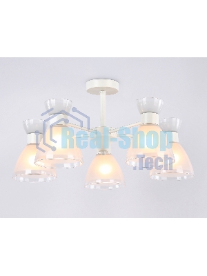 Светильник Ambrella light TR3179/5 WH белый E27/5 max 40W D570*280