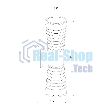 1502 TECHNO LED/ Светильник садово-парковый со светодиодами 1502 TECHNO LED TUBE DOBLE черный