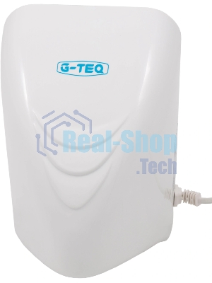 Сушилка для рук G-TEQ 8814 PW 800Вт 10м/сек пластик белый