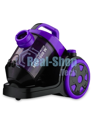 Пылесос Sakura SA-8312BP 1600Вт б/м HEPA фиол/черн