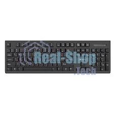 Клавиатура проводная Oklick 505M черный USB slim