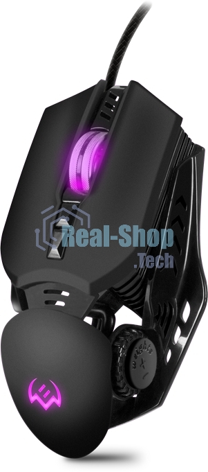 Мышь проводная SVEN RX-G815 черный, 8000 dpi, USB, кнопки - 7