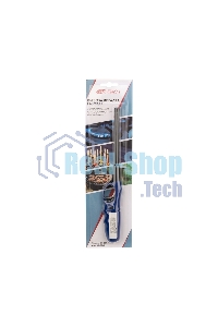 Бытовая газовая пьезозажигалка с классическим пламенем, многоразовая (1 шт.) синяя СК-302L Сокол