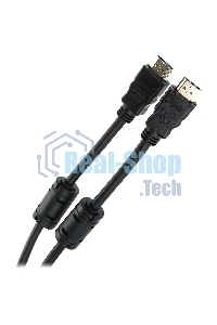 Кабель HDMI-19M - HDMI-19M ver 2.0+3D/Ethernet,2 фильтра 5m Telecom