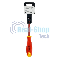 Отвертка диэлектрическая Сибртех PH2 x 100 мм, до 1000 В, двухкомпонентная рукоятка