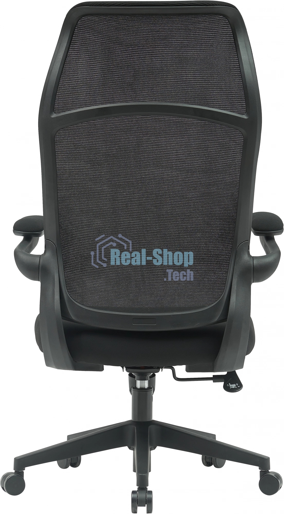 Кресло компьютерное Cactus CS-MC505-BK черный, сиденье черный, сетка/ткань, крестов. пластик