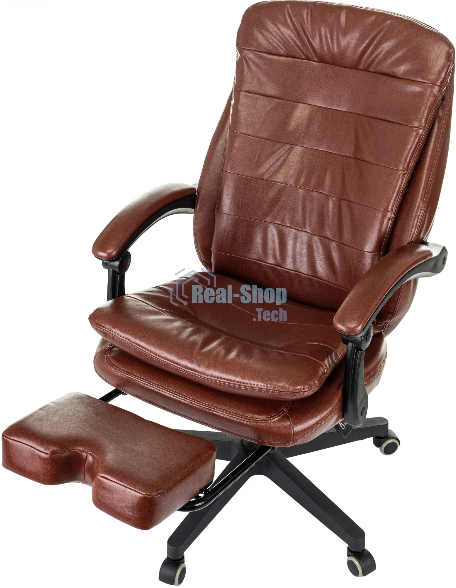 Кресло руководителя Бюрократ T-9950MSG-F/BROWN-PU